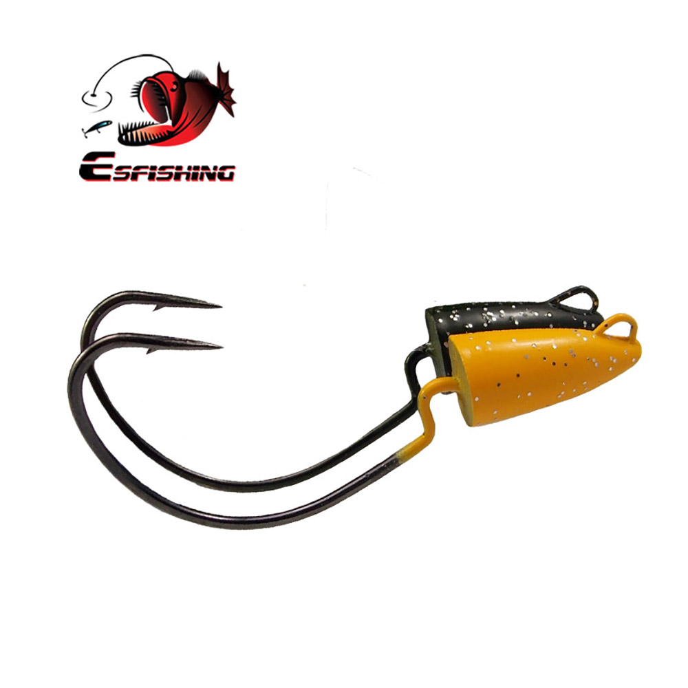 ESFISHING Bù Đắp Móc Cao Cấp T - đánh giá và giá Fishing Hook Offset