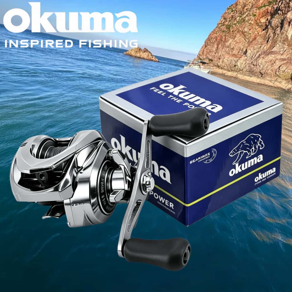 New Okuma Fishing Reel 7.2:1 W - đánh giá và giá Abu Garcia Reel Max
