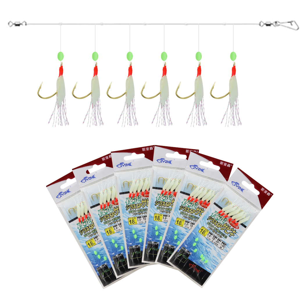 ZYZHE 1/3/5Bags Fishing Sabiki - đánh giá và giá Fishing Hook Assortment