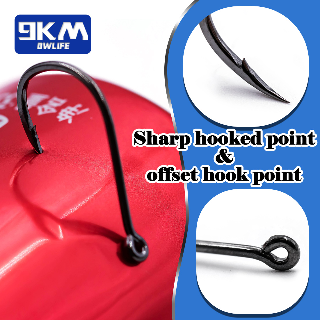 9KM Iseama Fishing Hooks 50~20 - đánh giá và giá Fishing Hook Barbless